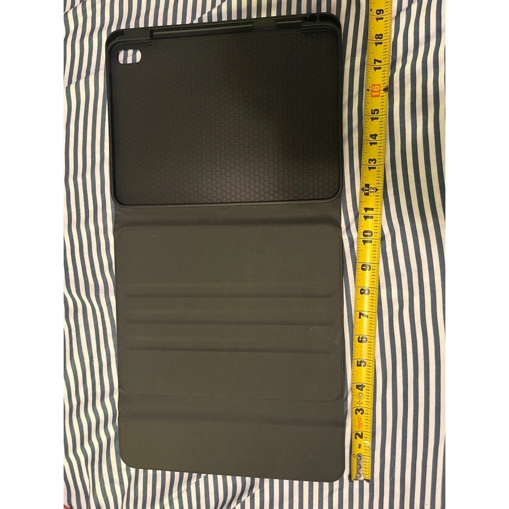 Unbranded iPad Air Case Black Folio Cover One Size Minimalist Tech Accessory